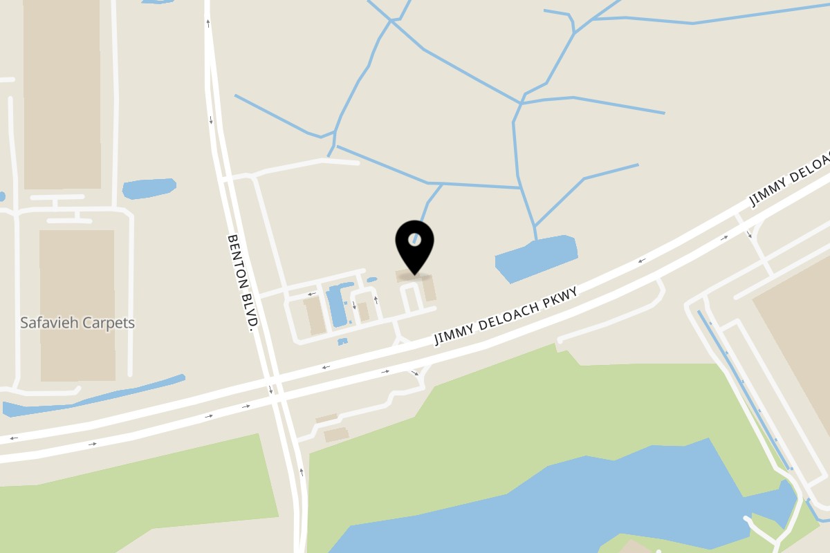 Map showing the location of EL SAZÓN BAR & GRILL on 492 Jimmy Deloach Pkwy Ste 103 in Savannah